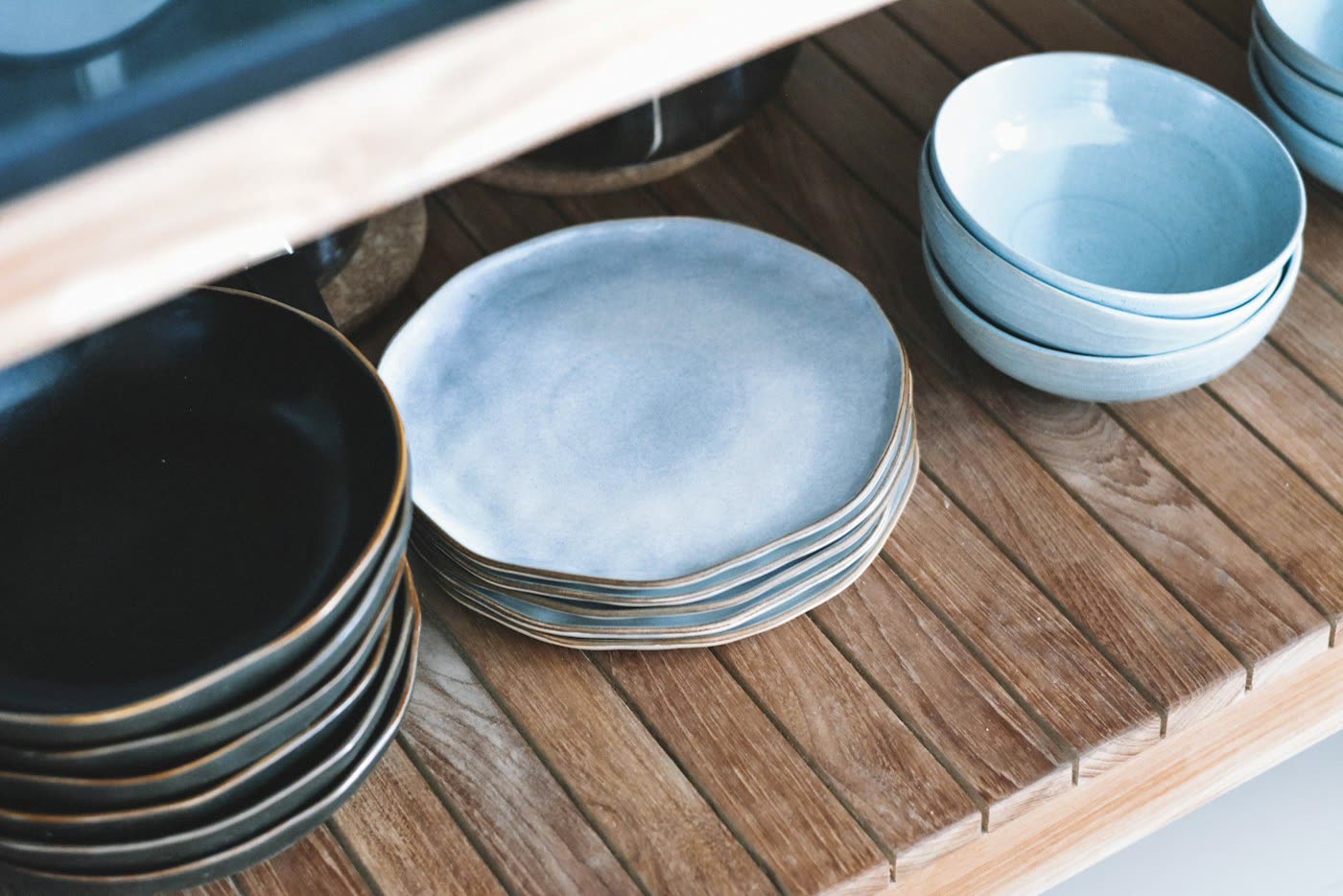 Glazed bowls